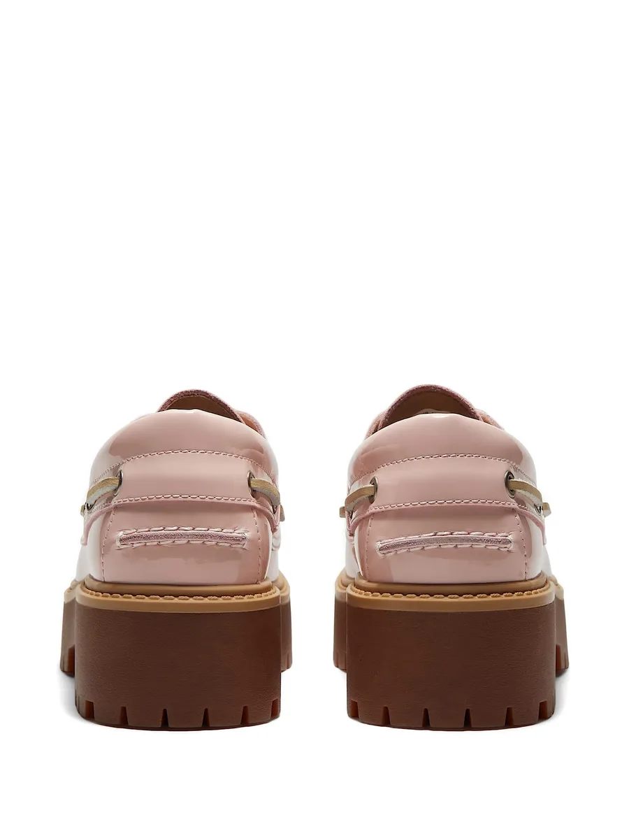 Stone Street patent leather boat loafers 6