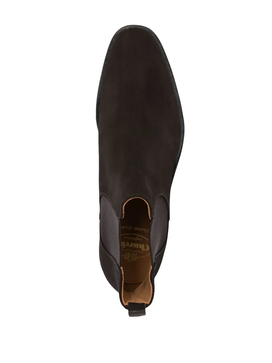 suede Chelsea boots 8