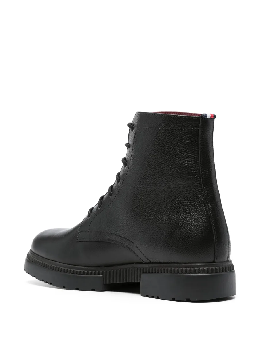lace-up leather boots 8