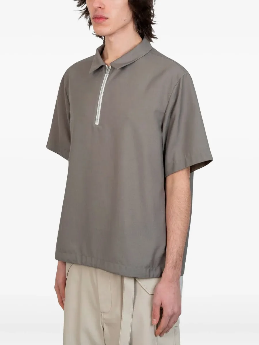 zip-front polo shirt 4