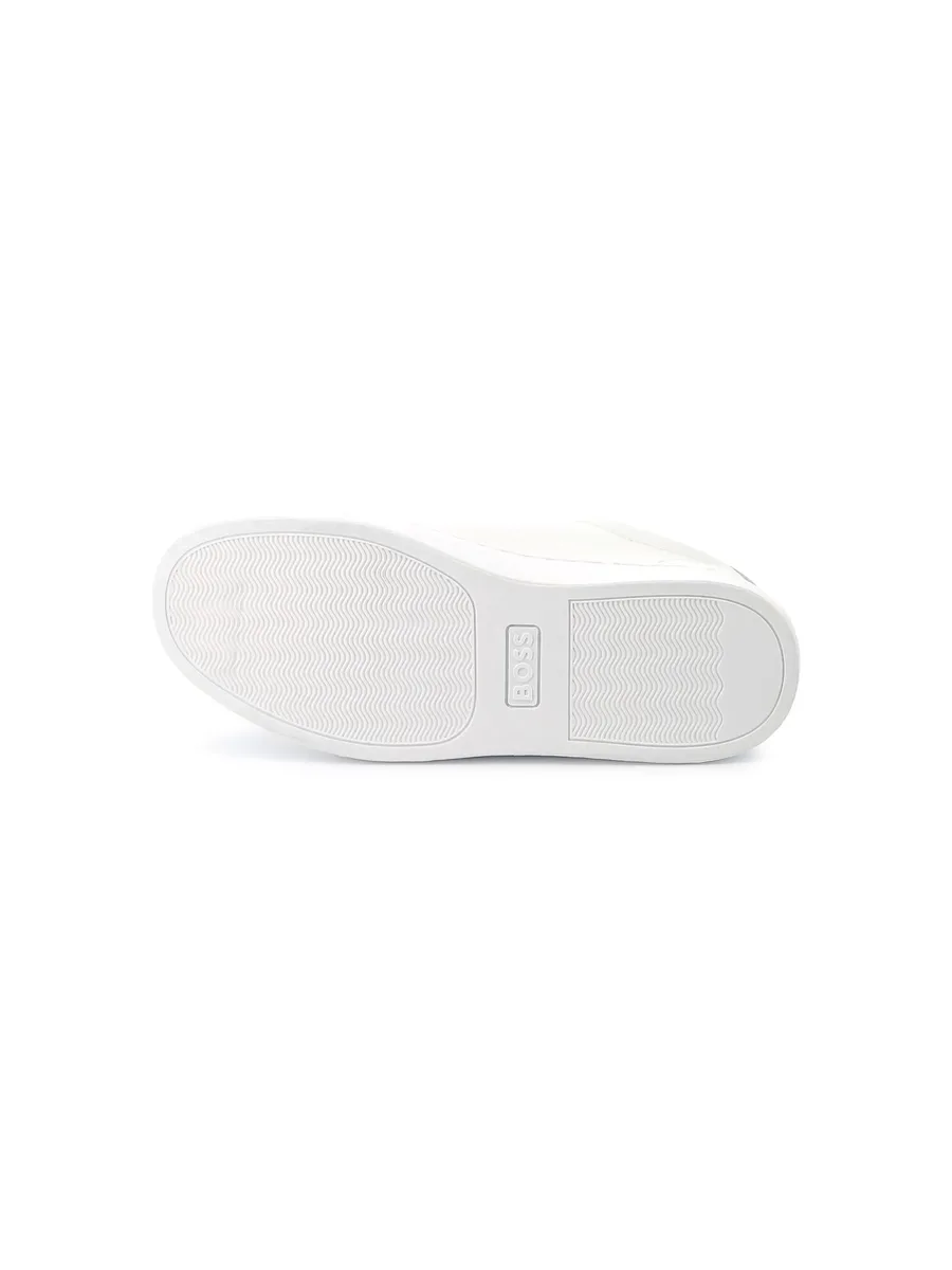 logo-embossed sneakers 10
