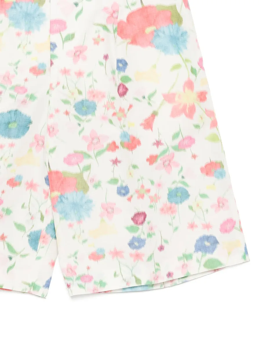 all-over floral-print shorts 5
