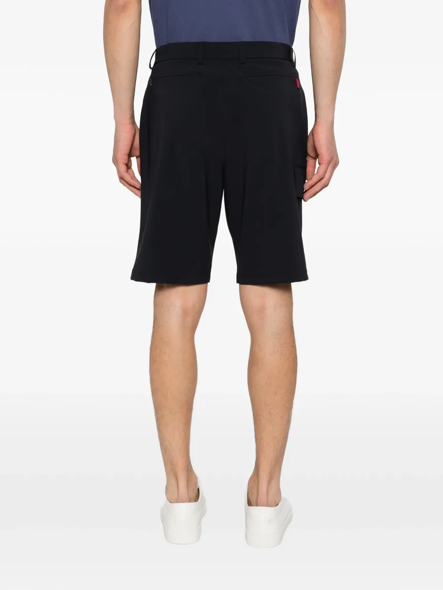 logo-patch belt-loop shorts 7