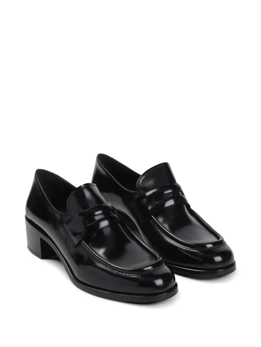 Prudence polished leather loafers 4