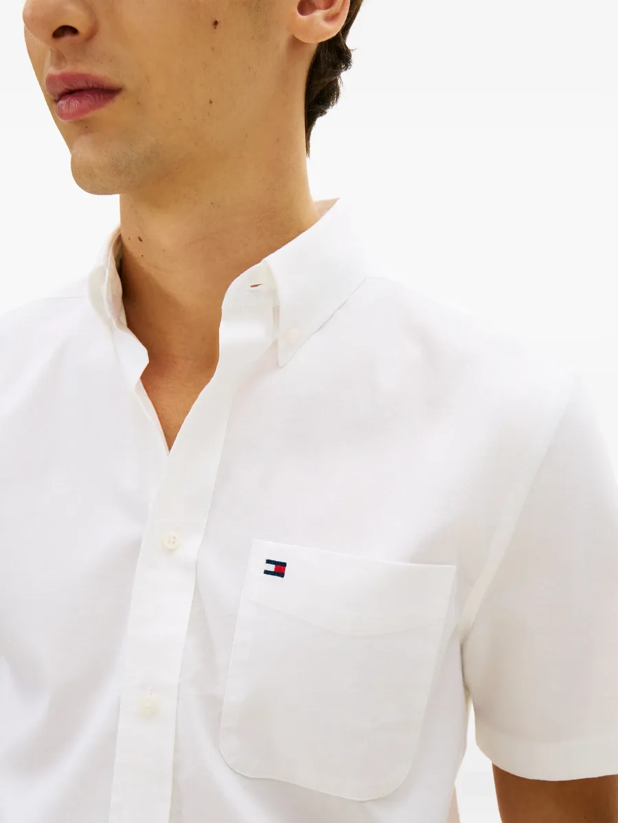 рубашка оксфорд с короткими рукавами 9