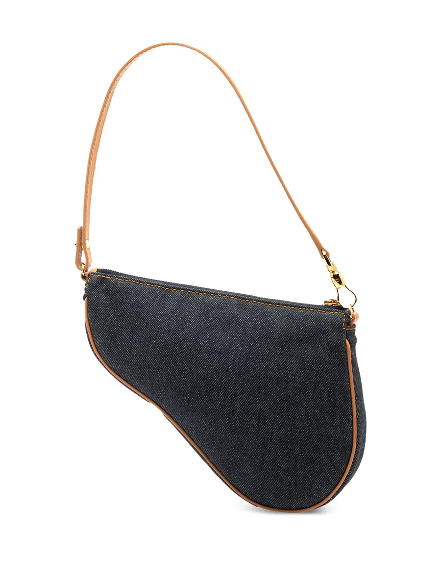 сумка на плечо Mini Denim Saddle Pochette (2001 год) 5
