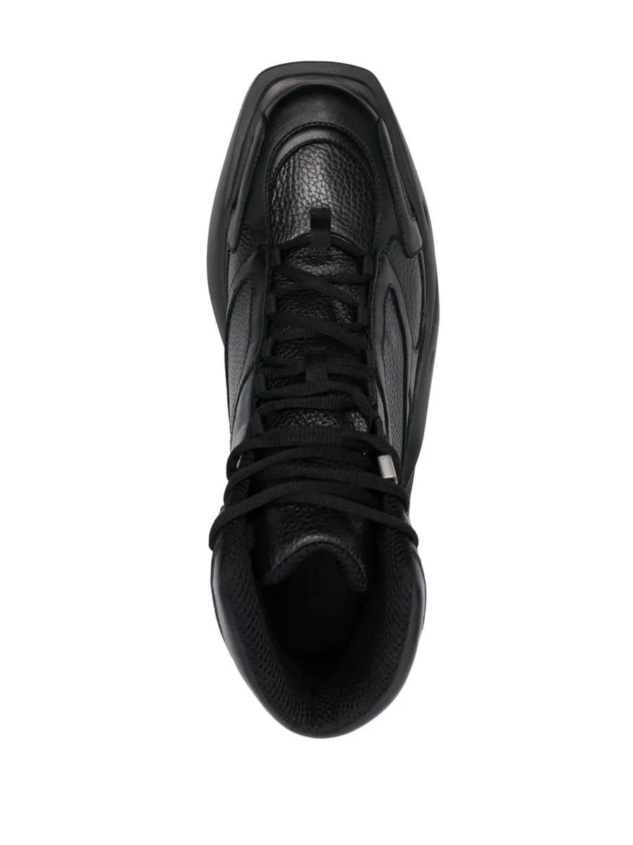 lace-up high-top sneakers 8