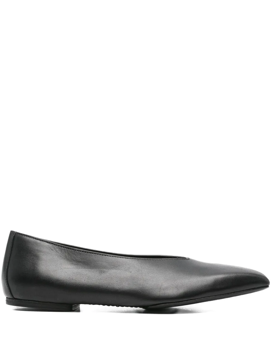 leather ballet flats 1