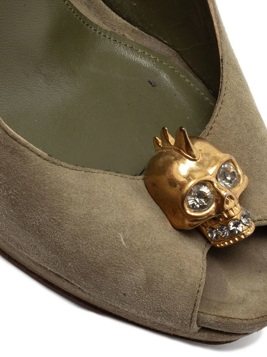 туфли с аппликацией Skull 11