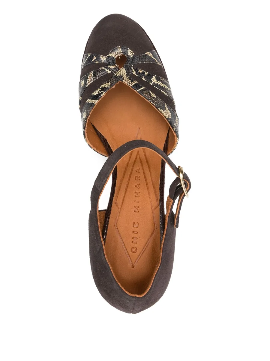 80mm ankle-strap heeled pumps 8