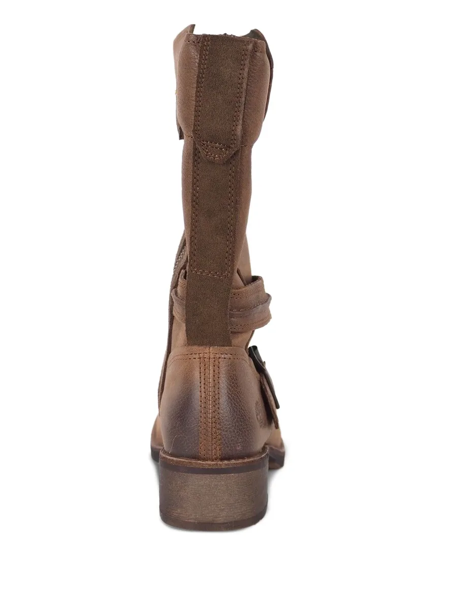 Whittemore Mid Side-Zip "Dark Brown" boots 7