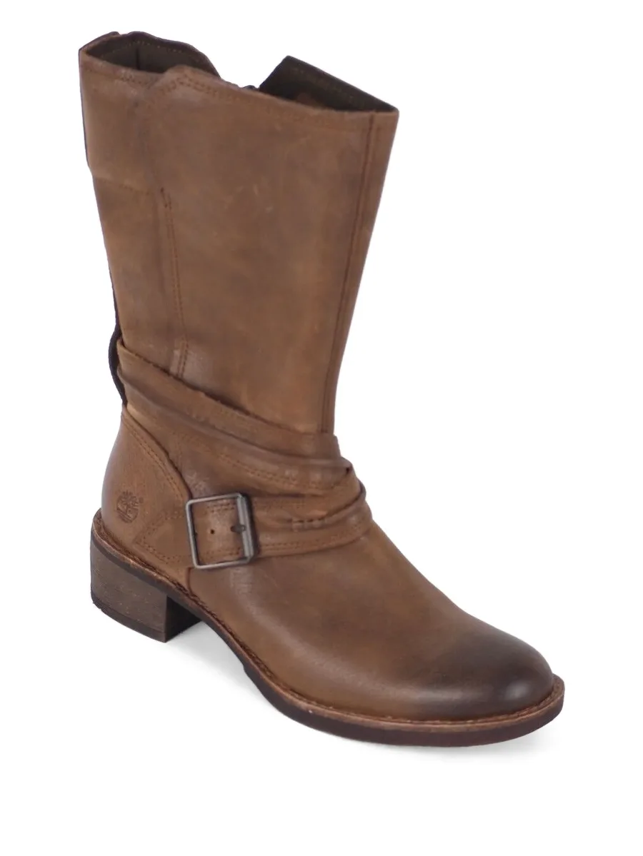 Whittemore Mid Side-Zip "Dark Brown" boots 3