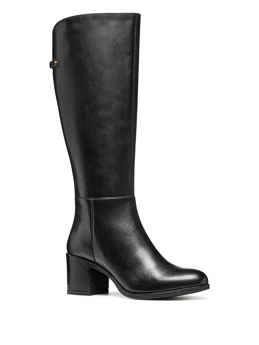 65mm New Asheel block-heel knee-high boots 4