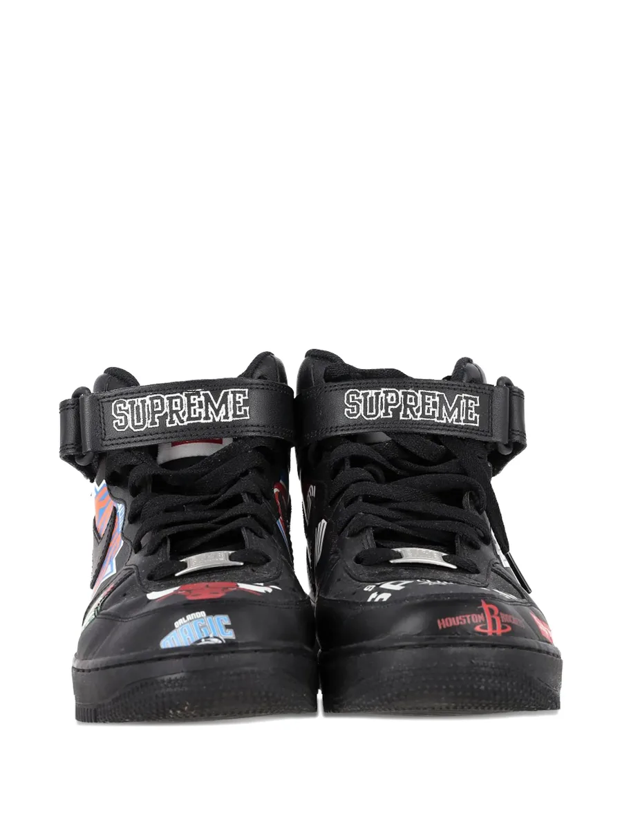 кроссовки Air Force 1 Mid Supreme из коллаборации с Nike (2018 год) 3