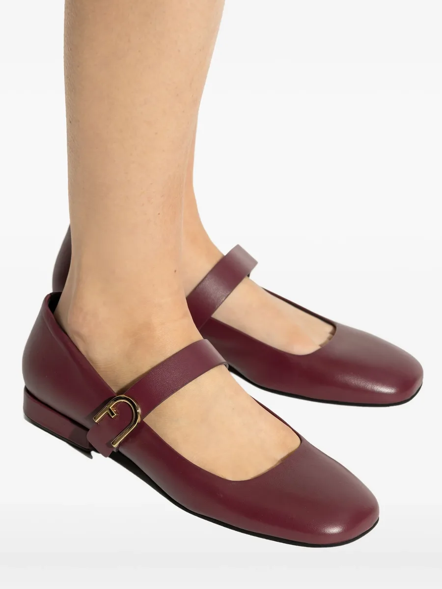 buckle-strap ballerina shoes 12