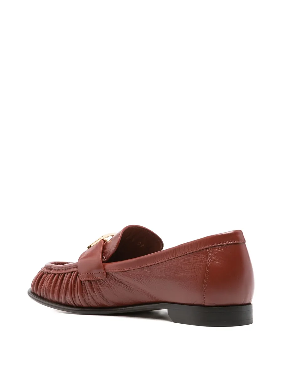 baguette leather loafers 6