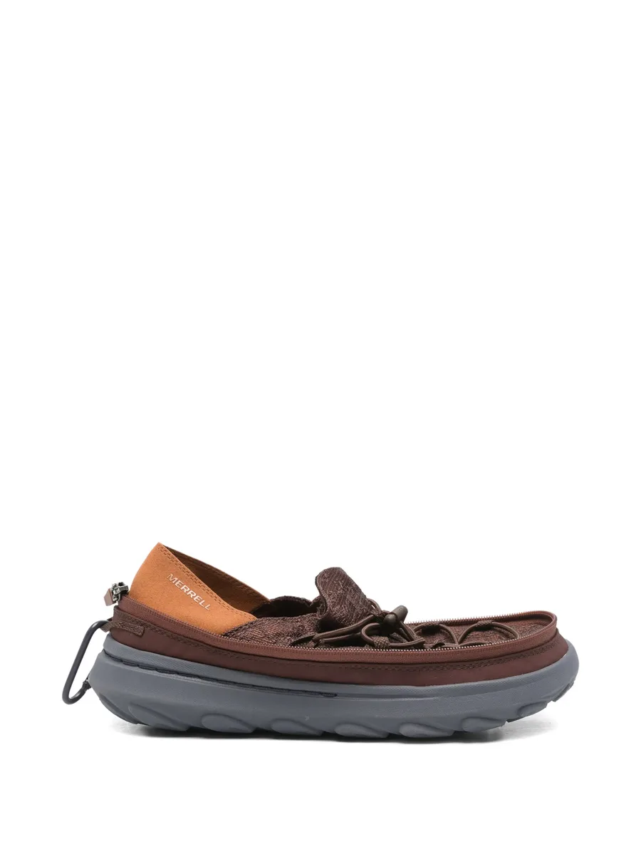 zip-trim toggle-fastening sneakers 2