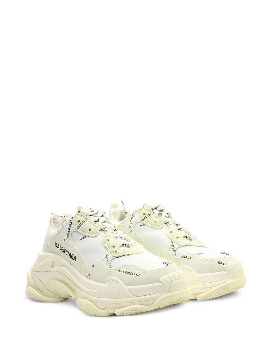 кроссовки Triple S с логотипом 3