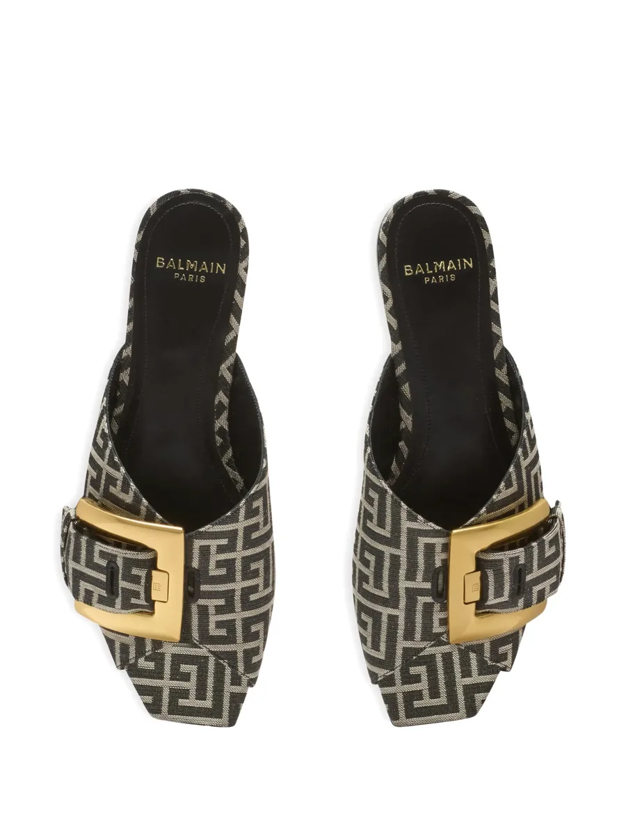 Anthem monogram-pattern sandals 7