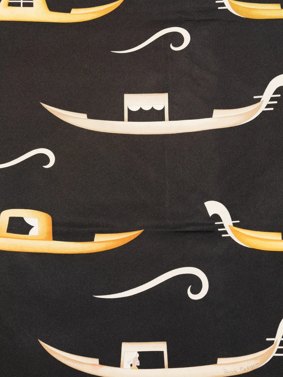 2000s silk scarf 3