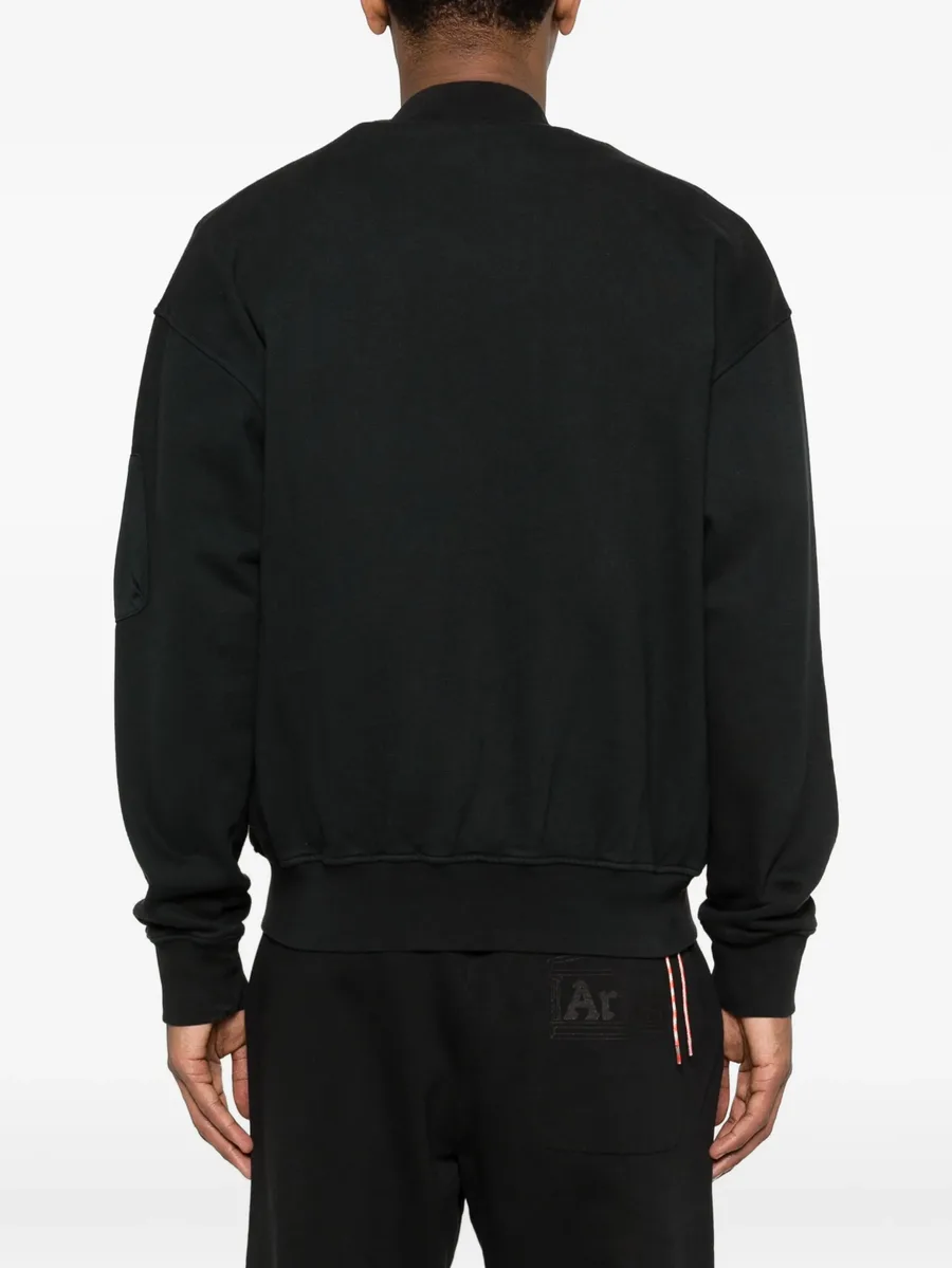 Temple faded bomber jacket 7
