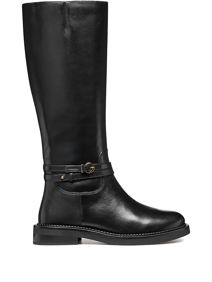 35mm Serilda buckled knee-high boots 2