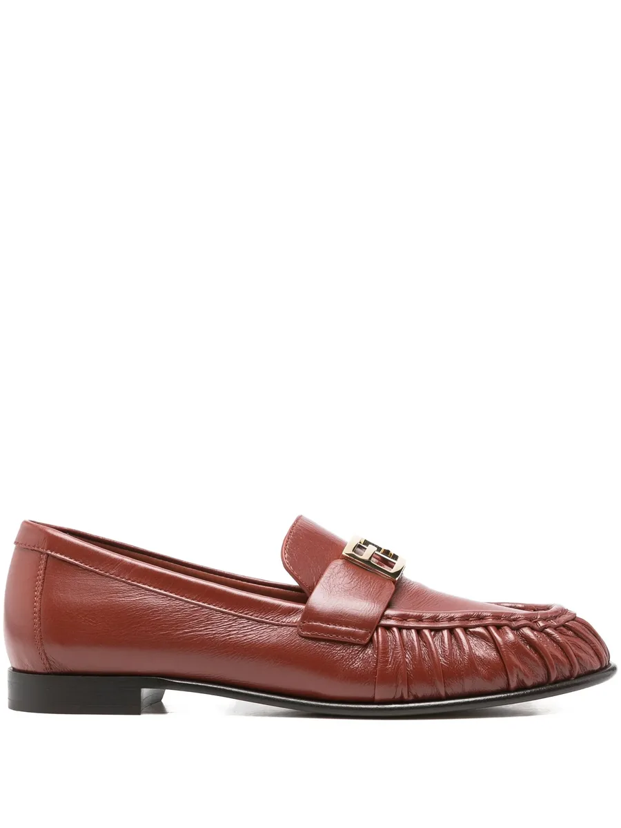 baguette leather loafers 1