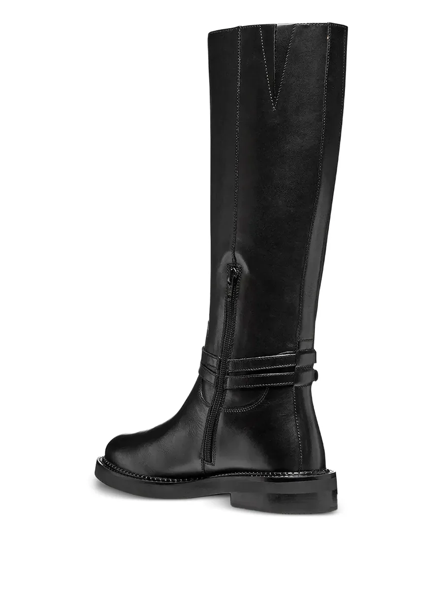 35mm Serilda buckled knee-high boots 10