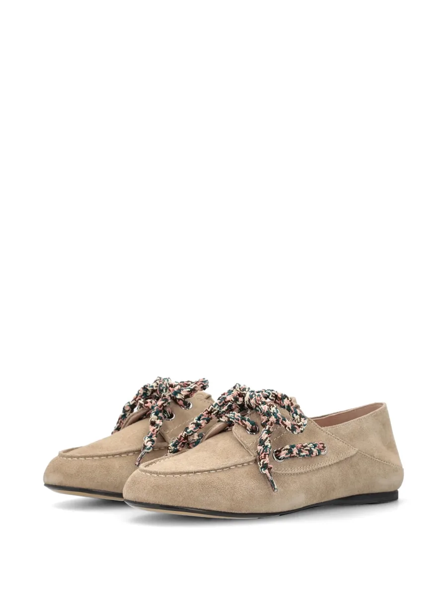 woven lace-up loafers 13