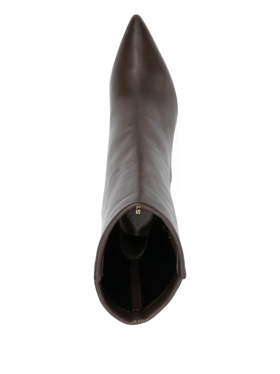 80mm Vinnie leather boots 9