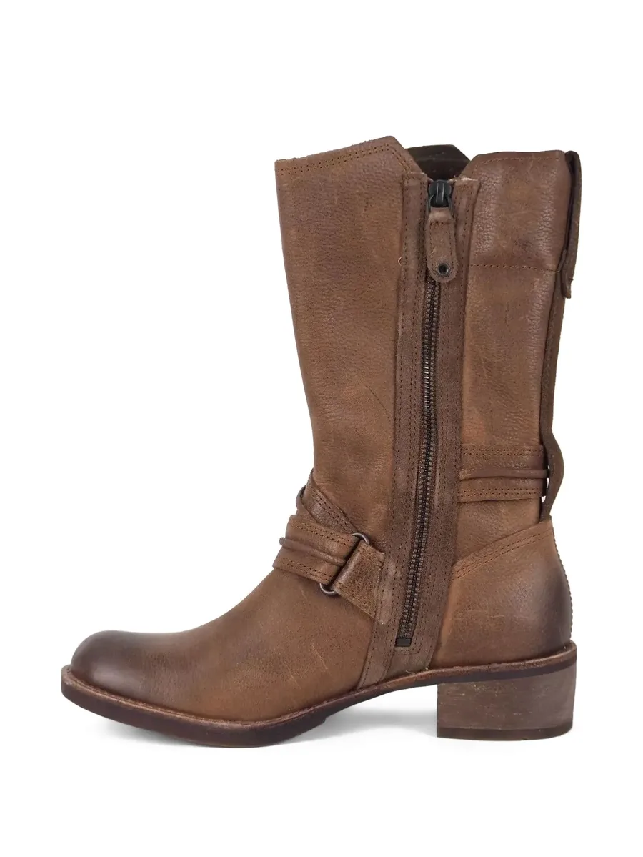 Whittemore Mid Side-Zip "Dark Brown" boots 10