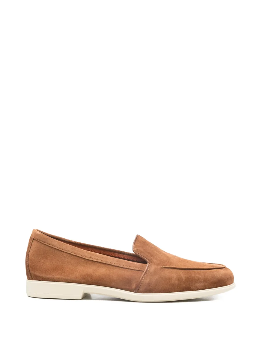 Malibu contrasting-sole loafers 1