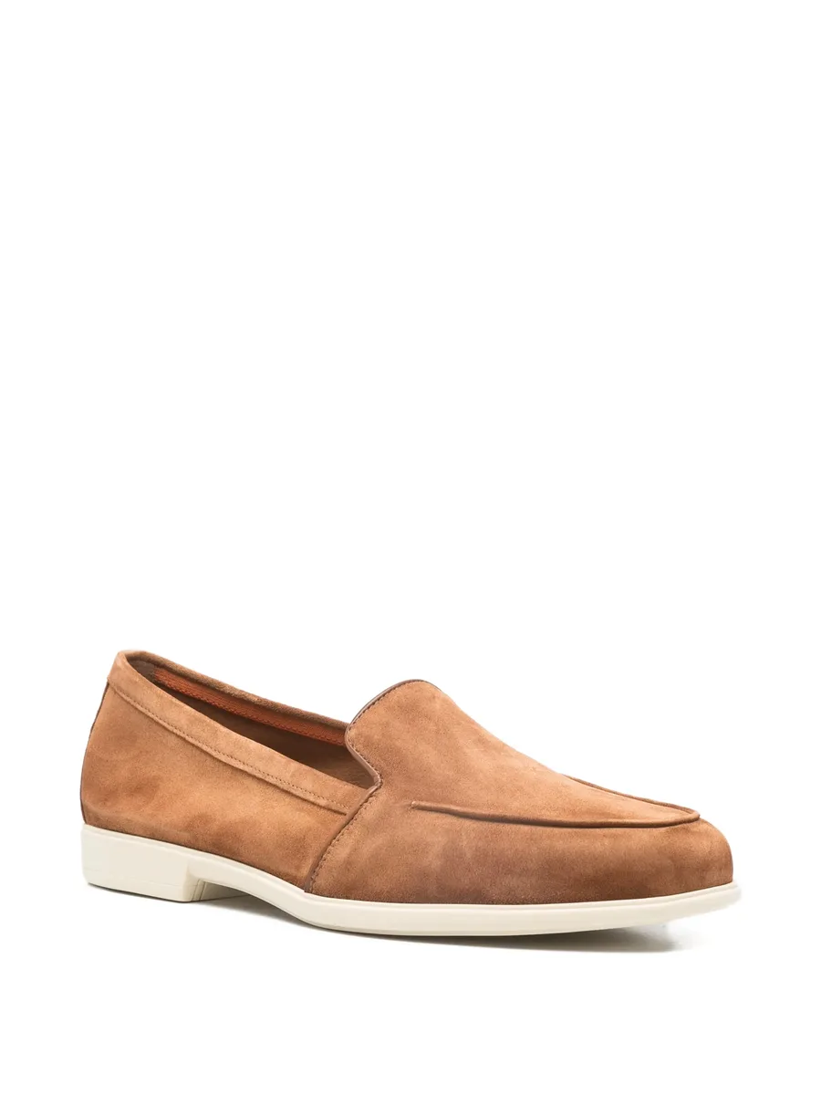 Malibu contrasting-sole loafers 4