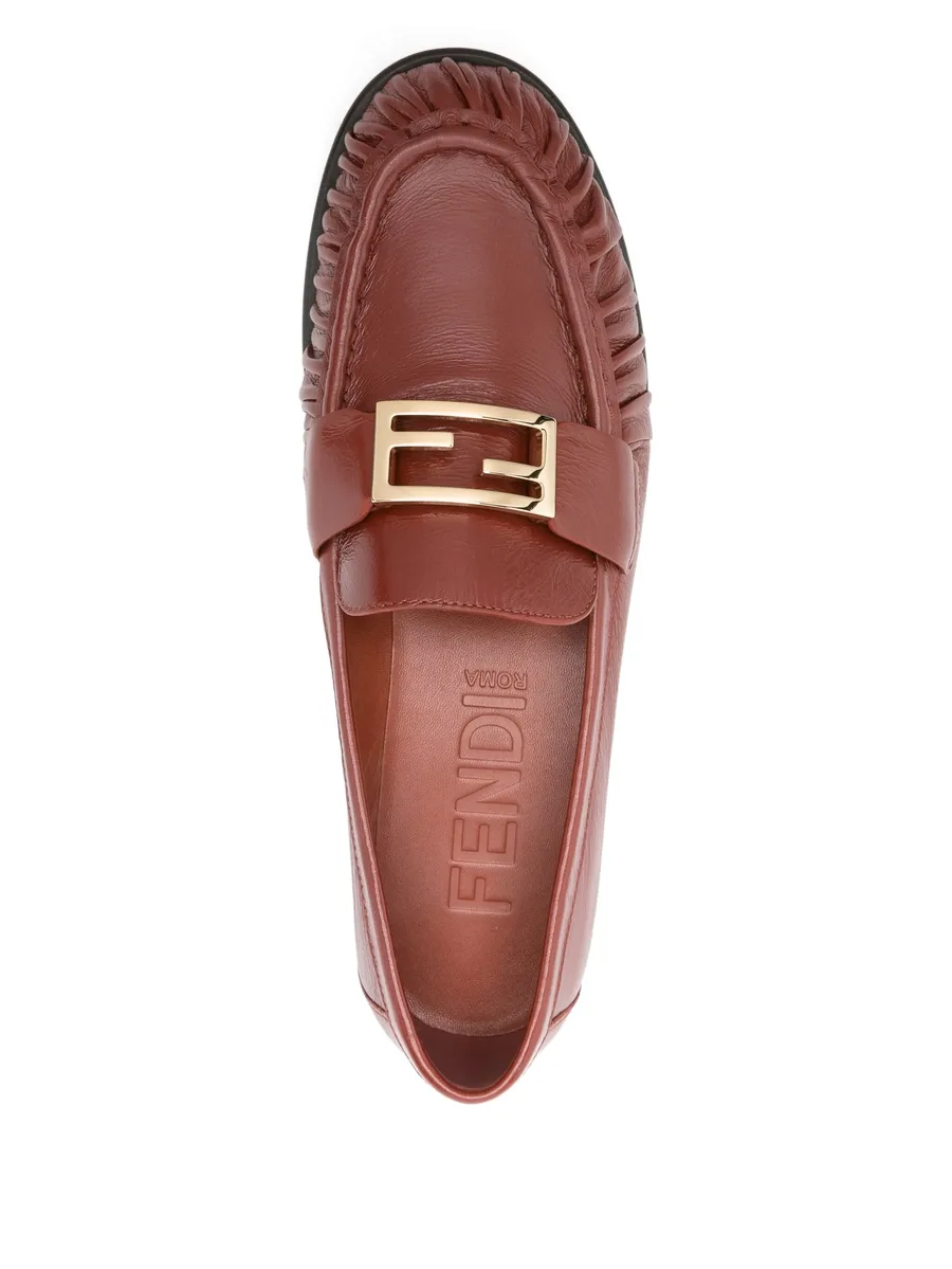 baguette leather loafers 8