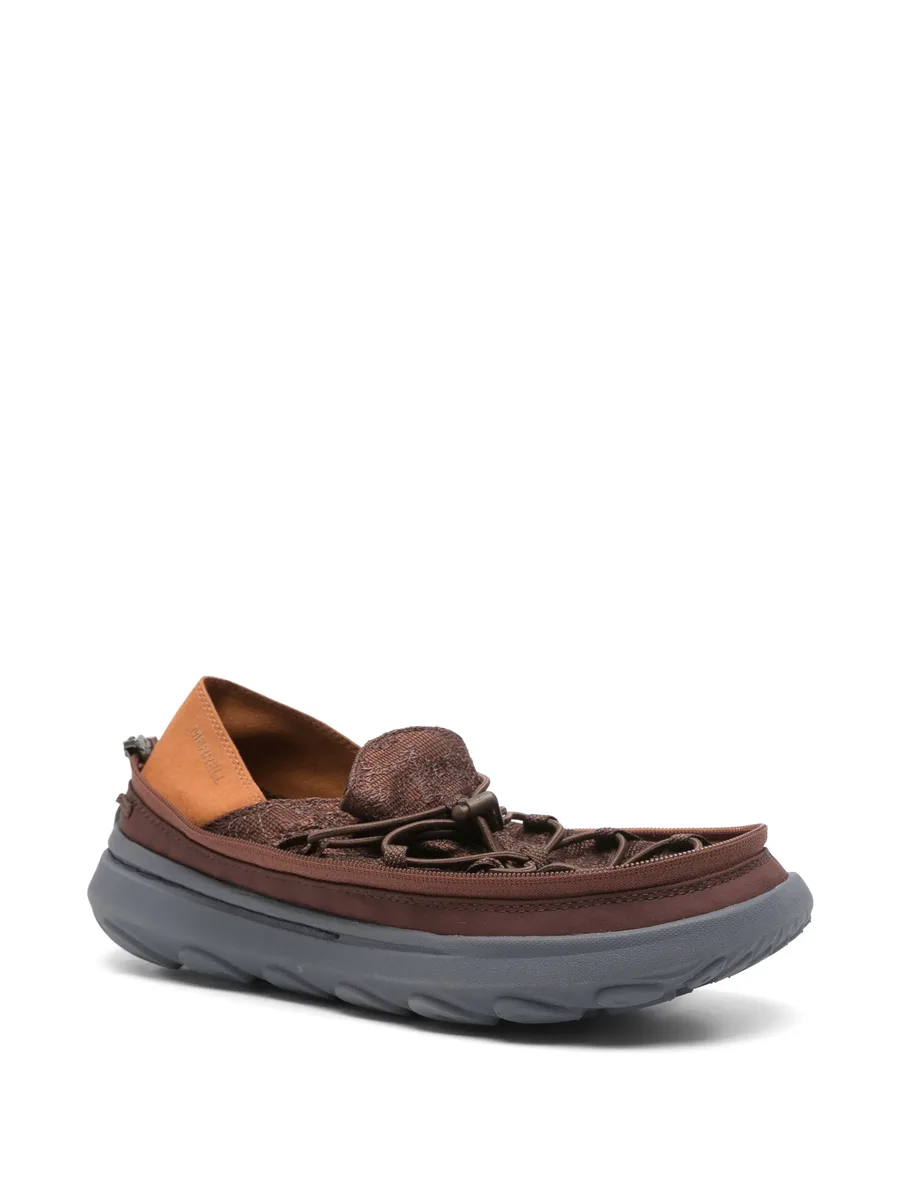 zip-trim toggle-fastening sneakers 4