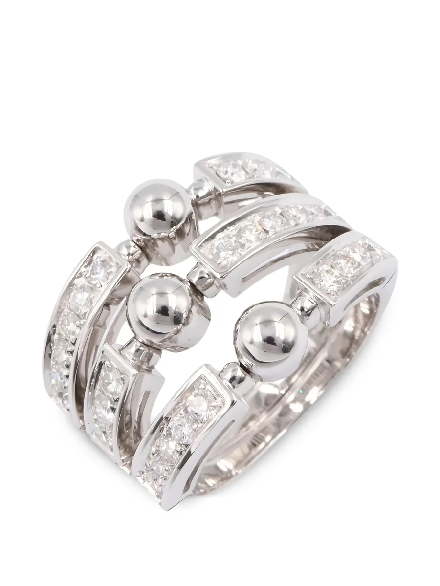 2010s Allegra Triple Band diamond ring 6