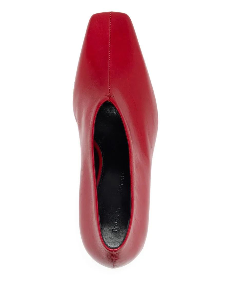 Trap square-toe pumps 6