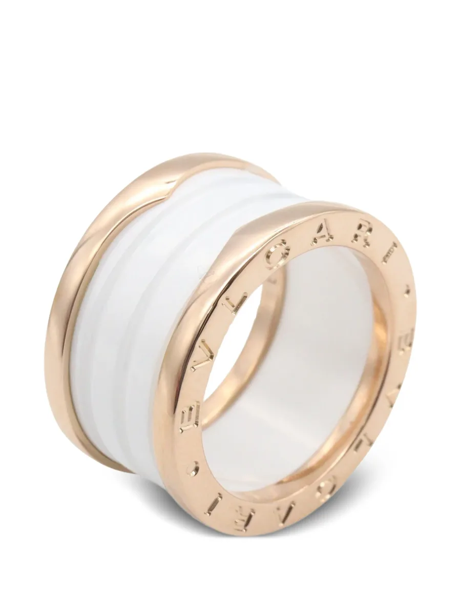 2010s B-zero1 engraved-logo ring 3