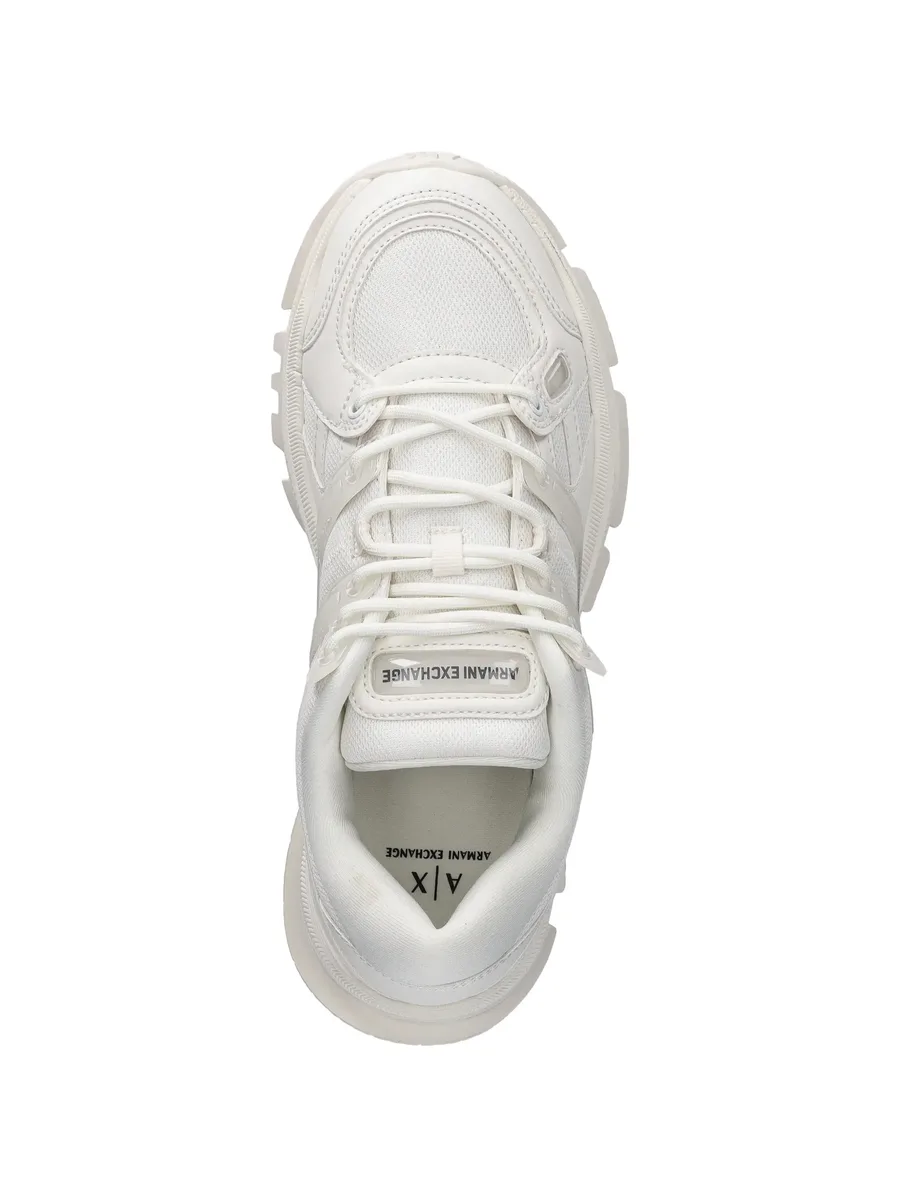 round-toe lace-up sneakers 5