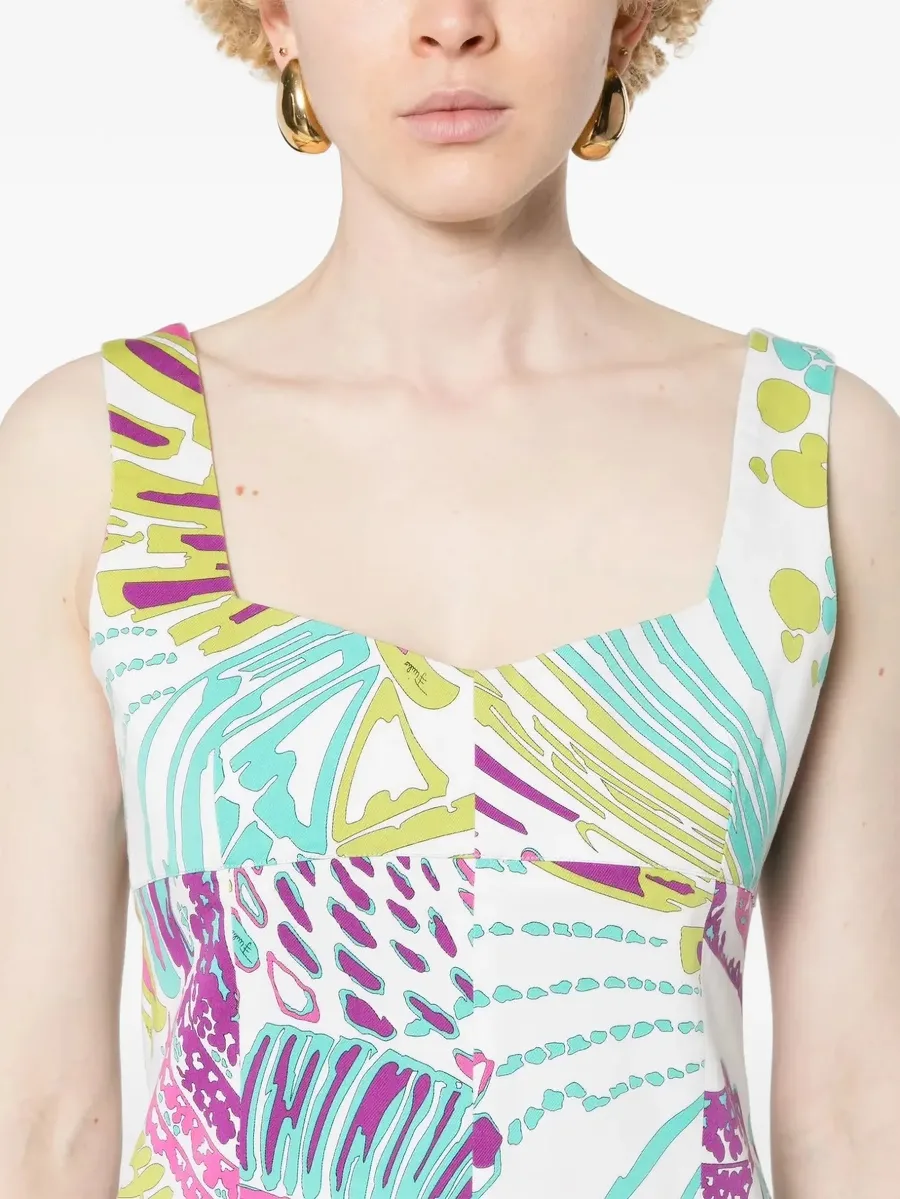 printed mini dress 10