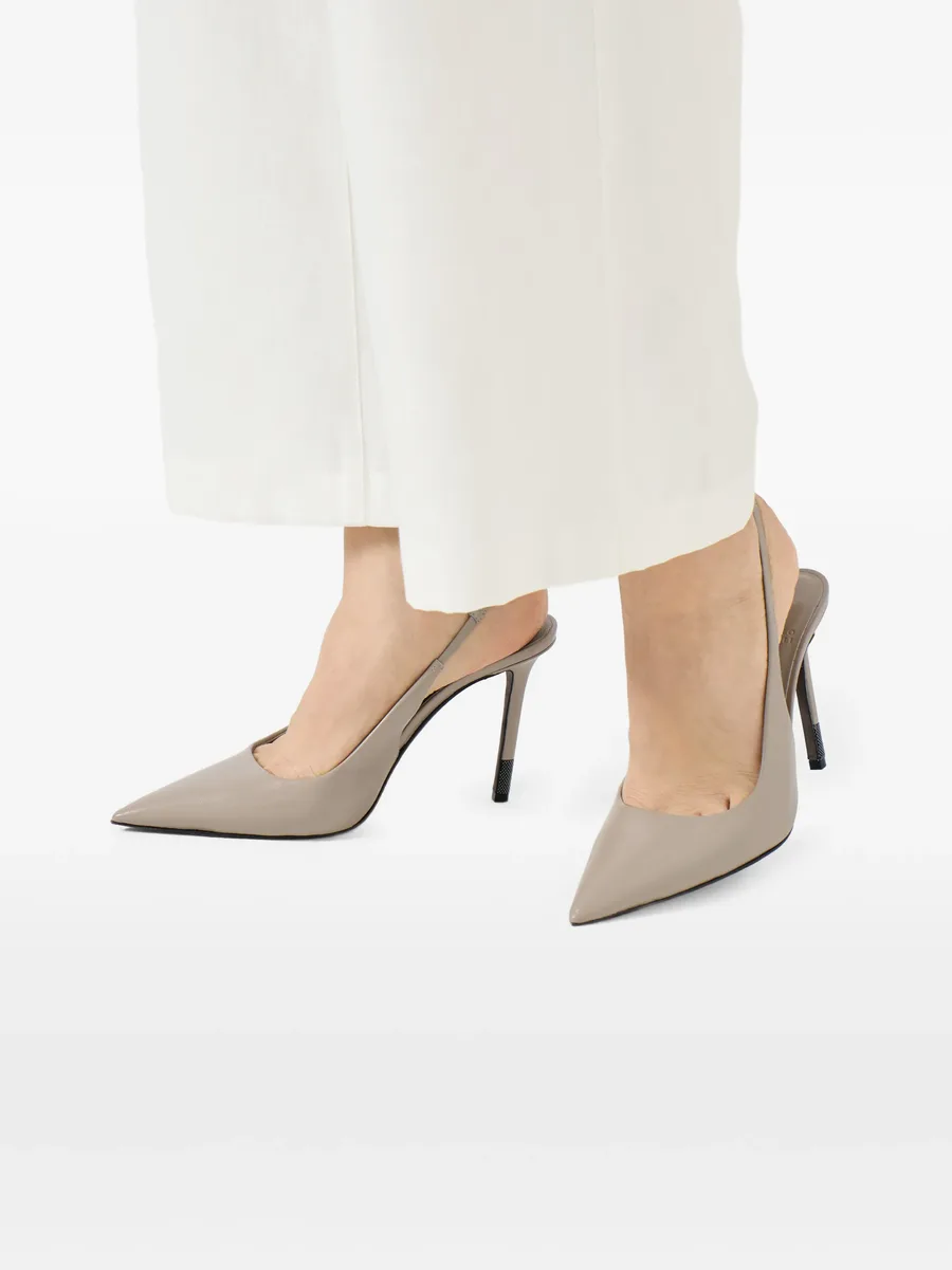 pointed slingback pumps 9