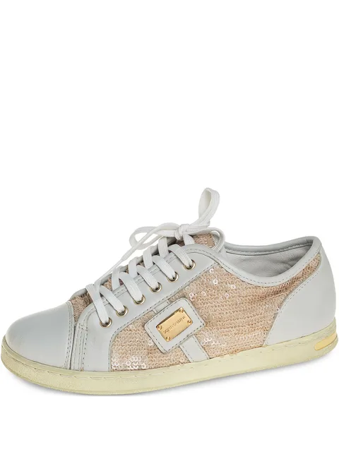 panelled sneakers