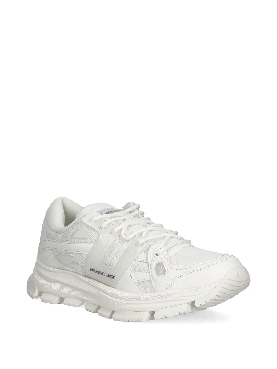round-toe lace-up sneakers 3