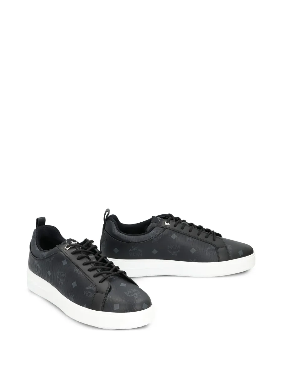 Visetos logo print sneakers 4