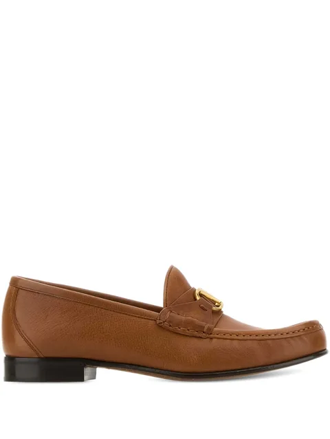 VLogo Signature buffalo loafers 20mm