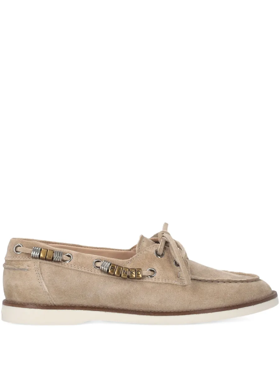 suede lace-up loafers 1