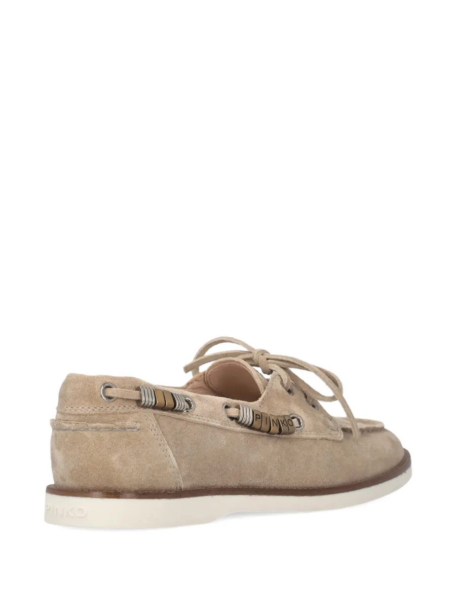 suede lace-up loafers 6