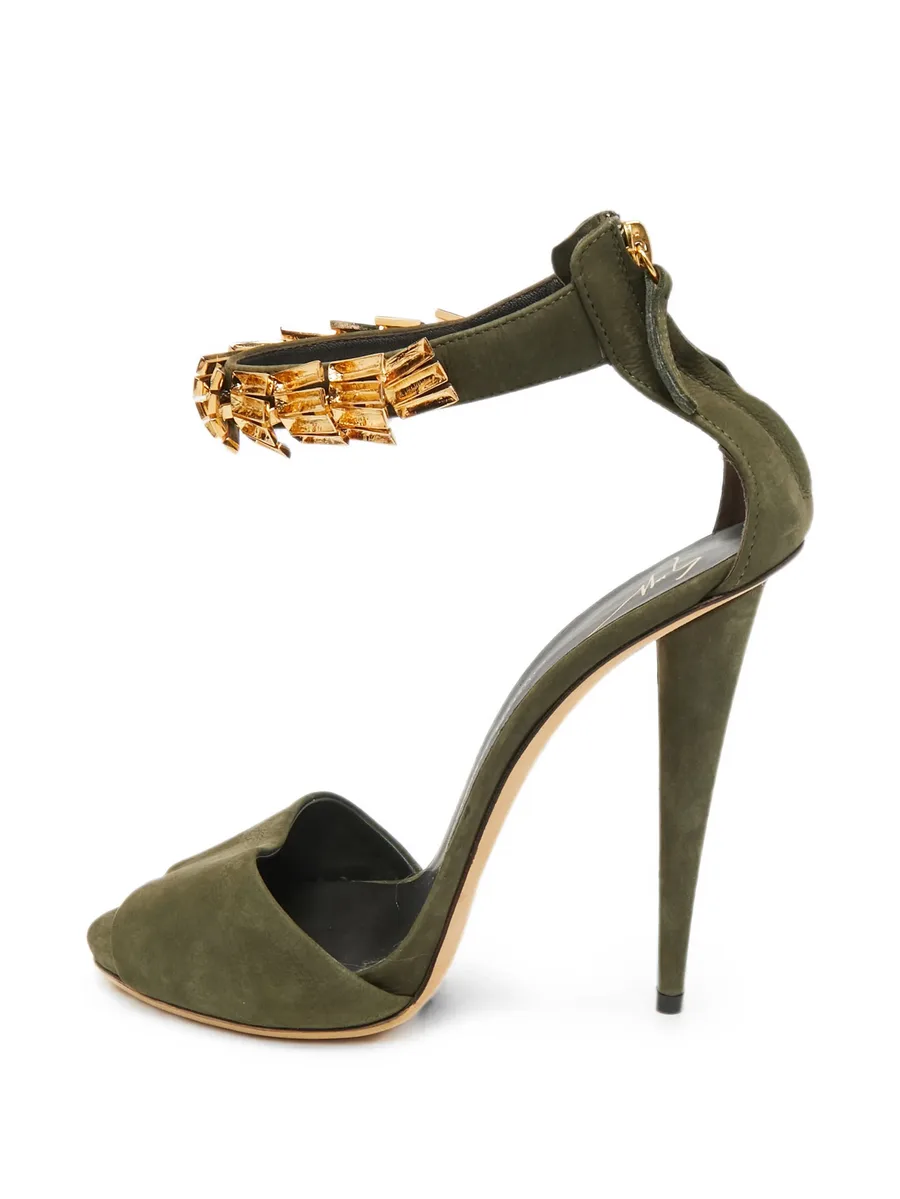 leather heeled sandals 2