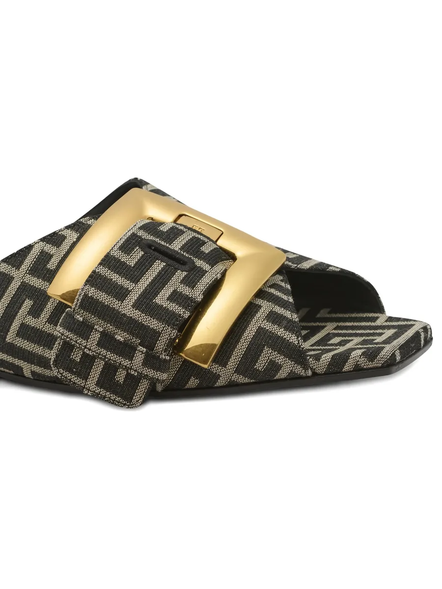 Anthem monogram-pattern sandals 10