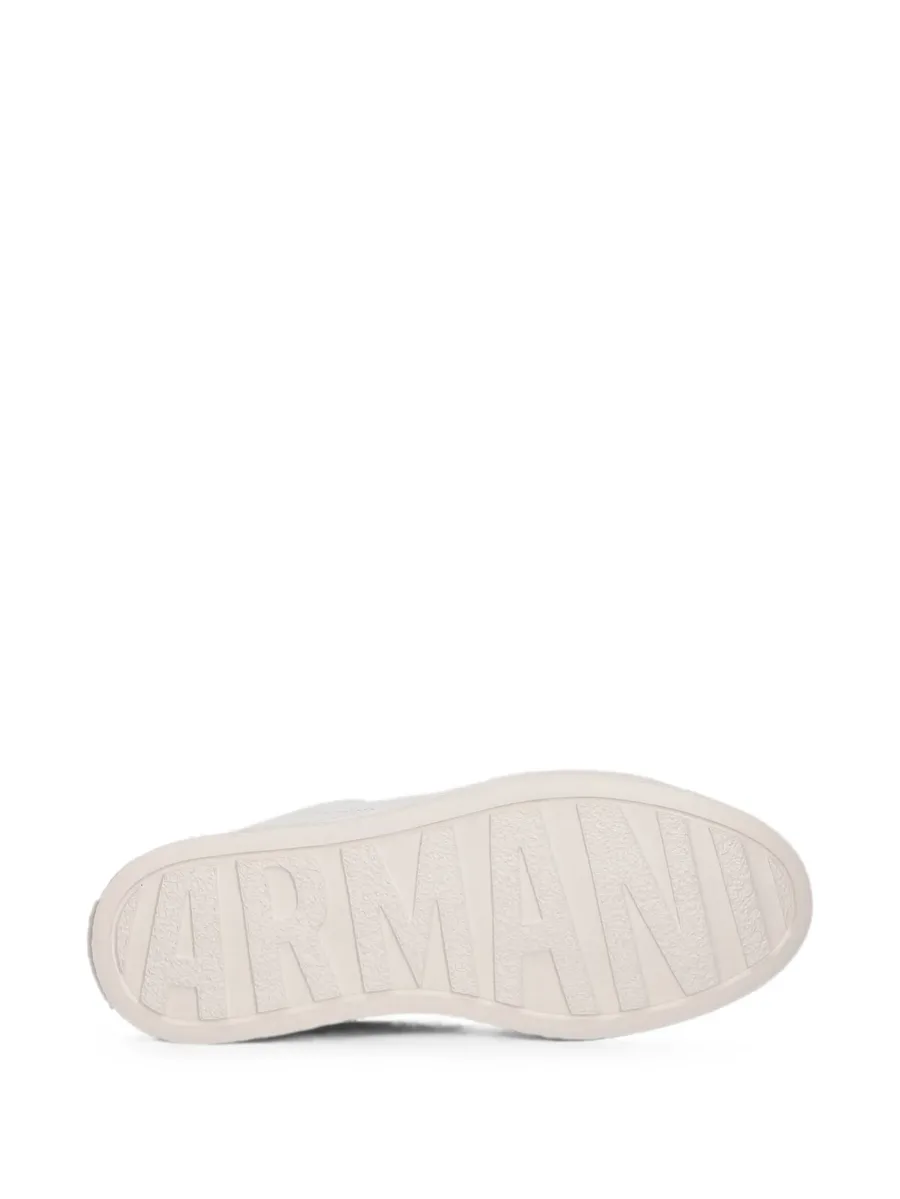 logo-print panelled sneakers 9